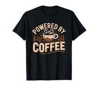 Pacific Northwest Raised Coffee Cup Evergreen Tree T-Shirt