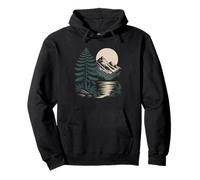 Pacific Northwest Raised Mushroom Forager Hunter Wild Woods Pullover Hoodie