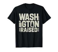 Pacific Northwest Raised Washington State Roots Identity PNW T-Shirt