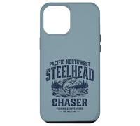 Pacific Northwest Steelhead Chaser Fishing PNW Trout Angler Case for iPhone 12 Pro Max