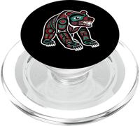 Pacific Northwest Style Great Bear Mother Forest Strength PopSockets PopGrip for MagSafe