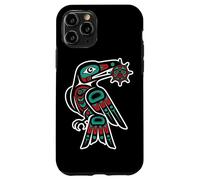 Pacific Northwest Style Raven Steals Sun Trickster Bird Case for iPhone 11 Pro