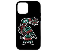 Pacific Northwest Style Raven Steals Sun Trickster Bird Case for iPhone 12 mini