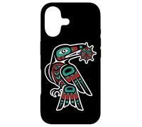 Pacific Northwest Style Raven Steals Sun Trickster Bird Case for iPhone 17