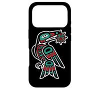 Pacific Northwest Style Raven Steals Sun Trickster Bird Case for iPhone 17 Pro