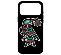 Pacific Northwest Style Raven Steals Sun Trickster Bird Case for iPhone 17 Pro Max