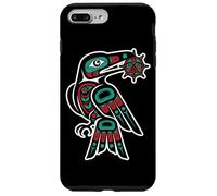 Pacific Northwest Style Raven Steals Sun Trickster Bird Case for iPhone 7 Plus/8 Plus