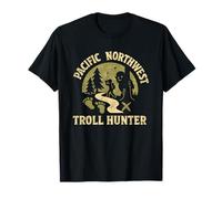 Pacific Northwest Troll Hunter Hiking Adventure T-Shirt