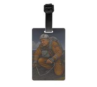 Pacific Ocean Biological Print Luggage Tags Cute Suitcase Tag Identifiers Cruise Airport Travel Essentials