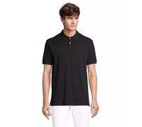 Pacific Pique Twin Needle Stitch Polo Shirt SOL'S Black 4XL