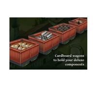 Pacific Rails Inc. Punchboard Wagons