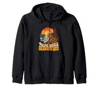 Pacific Roads Golden State Roots California Pride Zip Hoodie