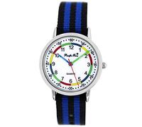 Pacific Time 10810 Girls' / Boys Watch Analogue Quartz with Fabric Strap Black/Blue
