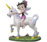 Pacific Trading Betty Boop Unicorn Figurine, 9.5-inch Length, Cold Cast Resin