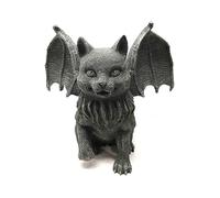 Pacific Trading Cat Gargoyle Candle Holder Home Decor Statue Made of Polyresin