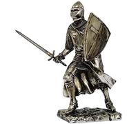 Pacific Trading Crusader Knight Fighting 7" Statue 8714