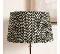 Pacific Vienna Black Mushroom Pleat Lampshade - 30cm