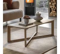 pacific wooden coffee table rectangular in smoked oak