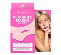 Pacifica Beauty | Reusable Lip Line Mask | 100% Silicone | Vacuum Seal & Lifting Effect | Minimize Fine Lines + Wrinkles | Pair with Serum | Storage Tin Included | Vegan + Cruelty Free
