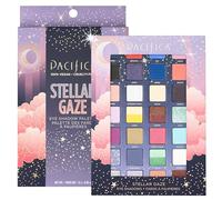PACIFICA Beauty,Stellar Gaze Eye Shadow Palette,28 Eyeshadow Shades,Mineral Eyeshadow,Matte,Shimmer and Glitter Mica Shades,Vitamin E,Made from 100% Recyclable Paper,Vegan and Cruelty Free,Multi