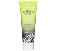 Pacifica Face Mask - Kale Charcoal Ultimate Detox Mask, Skincare, Clay Mask, Blemishes, Blackhead Remover, Pore Minimizer, Facial Mask, Face Care, Skin Care, Oily Skin, Vegan, 2.25 fl oz (1 Count)