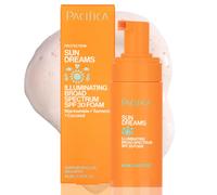 Pacifica Facial Sunscreen - Sun Dreams Illuminating SPF 30 Foam Broad Spectrum Every Day Face Lotion UVA/UVB Protection