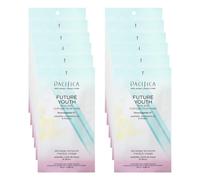 Pacifica Future Youth Time Shift Hydrogel Facial Mask - 12-PACK - Multi-Peptide Anti-Aging Sheet Mask for Firming & Plumping Ultra-Hydrating Ser