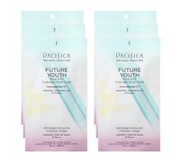 Pacifica Future Youth Time Shift Hydrogel Facial Mask - 6-PACK - Multi-Peptide Anti-Aging Sheet Mask for Firming & Plumping Ultra-Hydrating Seru