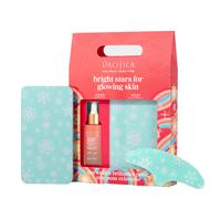Pacifica Preppy Skincare Gift Set Value Kit for Holidays | Glow Baby Serum and Reusable Mask | Brightening and Hydrating | Full Size