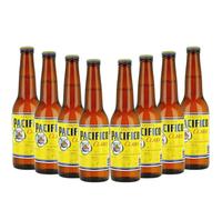 Pacifico Clara Premium Mexican Lager - 8 x 355ml Bottles | Imported Mexican Beer | Crisp Golden Pilsner Style Lager | Refreshing Beer Multipack | 4.5% ABV