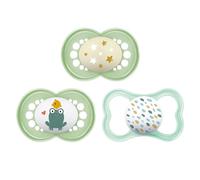MAM Variety Pack Baby Pacifier, 16+ Months, Includes 3 Types of Pacifiers, Nipple Shape Helps Promote Healthy Oral Development, 3 Pack, 16+ Months, Unisex