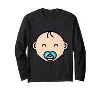 Pacifier Baby Binky Soother Teether Num Long Sleeve T-Shirt