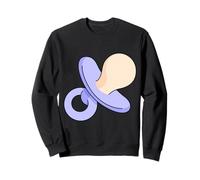 Pacifier Baby Binky Soother Teether Num Sweatshirt
