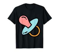 Pacifier Baby Binky Soother Teether Num T-Shirt