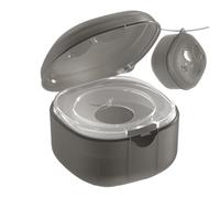 Pacifier Box Storage,Pacifier Clip Box - Portable Easy Clean Pacifier Box with Clip for Travel