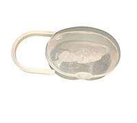 Pacifier Case - Transparent Storage Apparatus, 4.72in Multifunctional Container for Hygiene Maintenance, Dustproof Holder Case for Travel, Compact Hardware for Shopping and Daily Outings