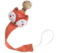 Pacifier Clip Holder, Pacifier Clip Rope, Cute Animal Shapes Soother Clips for Teething Rings, Toys, Blankets, Drool Bibs