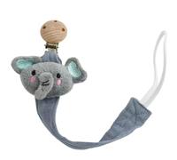 Pacifier Clip Holder - Toddler Teether Strap, Animal Design Pacifier Holder, Anti-Lost Clip | Secure Cotton Pacifier Strap Stylish Pattern, Soft Nipple Clip Holder Prevents Dropping Babies