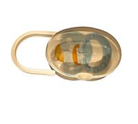 Pacifier Container - Clear Baby Case, Portable Storage Box, Lightweight Holder | Multifunctional Dustproof Organizer, Compact Pacifier Keeper for Travel, Car Ride, Outdoor Family Trips