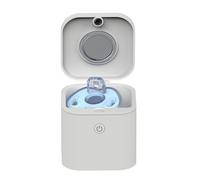 Pacifier Holder Case - 7x6.2 Cm UV 270-285nm Sterilizing Box, Rechargeable Baby Pacifier Cleaner, Compact UVC Light Container, Travel Hygiene Storage | Smart Parenting Accessory For Home Outdoor Daily