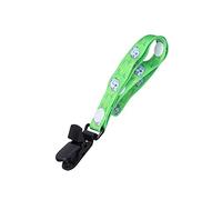 Pacifier Holder, Universal Pacifier Strap 39cm Clamp Design for Home(Green Elephant)