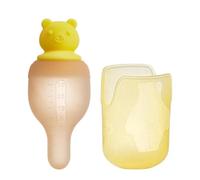 Pacifier Medicine Dispenser b́aby - Nipple Type Medicine Pacifier Silicone Formula Dispenser | Temperature Resistant Feeding Bottle With Measuring Cup For Travel