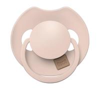 Pacifier Silicone Dynamic LOVI Prime 0-6m 1 pc sterilization capsule, protect suction reflex, anti-allergic, BPA free (Nude, 0-6)