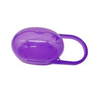 Pacifier Storage Case 5pcs Portable Protective PP Box for Newborns | Easy to Clean, Universal Fit, Travel and Home Use, Bibs Pacifier Box Random Color