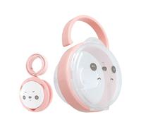 Pacifier Storage | Panda Pattern Pacifier Container Dust Box - with Dustproof Cover, Portable Travel Supplies for Boys, Girls, Outdoor, Camping