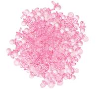 Pacifiers, Baby Shower Games with 200Pcs Acrylic Baby Shower Table Decorations for Decoration (Pinkish)