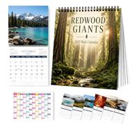 Pacify 2027 Wall Calendar 8.26 Inch, Nature Landscape Calendar (Nature Calendar-E)
