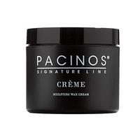 Pacinos Creme 2 Fl oz, Medium Hold Sculpting Wax Cream, Long Lasting Definition with a Medium Shine for All Hair Types, Conditions and Moisturizes Hair