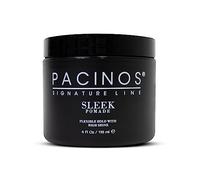 Pacinos Sleek Pomade - Extra Hold & Shine Finish - Long Lasting Definition - Water Soluble Formula - Easy To Apply & Wash Out - For All Hair Types - 118ml