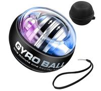 PACIOCEAN Wrist Gyro Ball, Wrist Trainer Exercises Power Ball Wrist with LED Lights, Wrist Strengthener and Forearm Exerciser for Stronger Arm Fingers Wrist Bones and Muscle